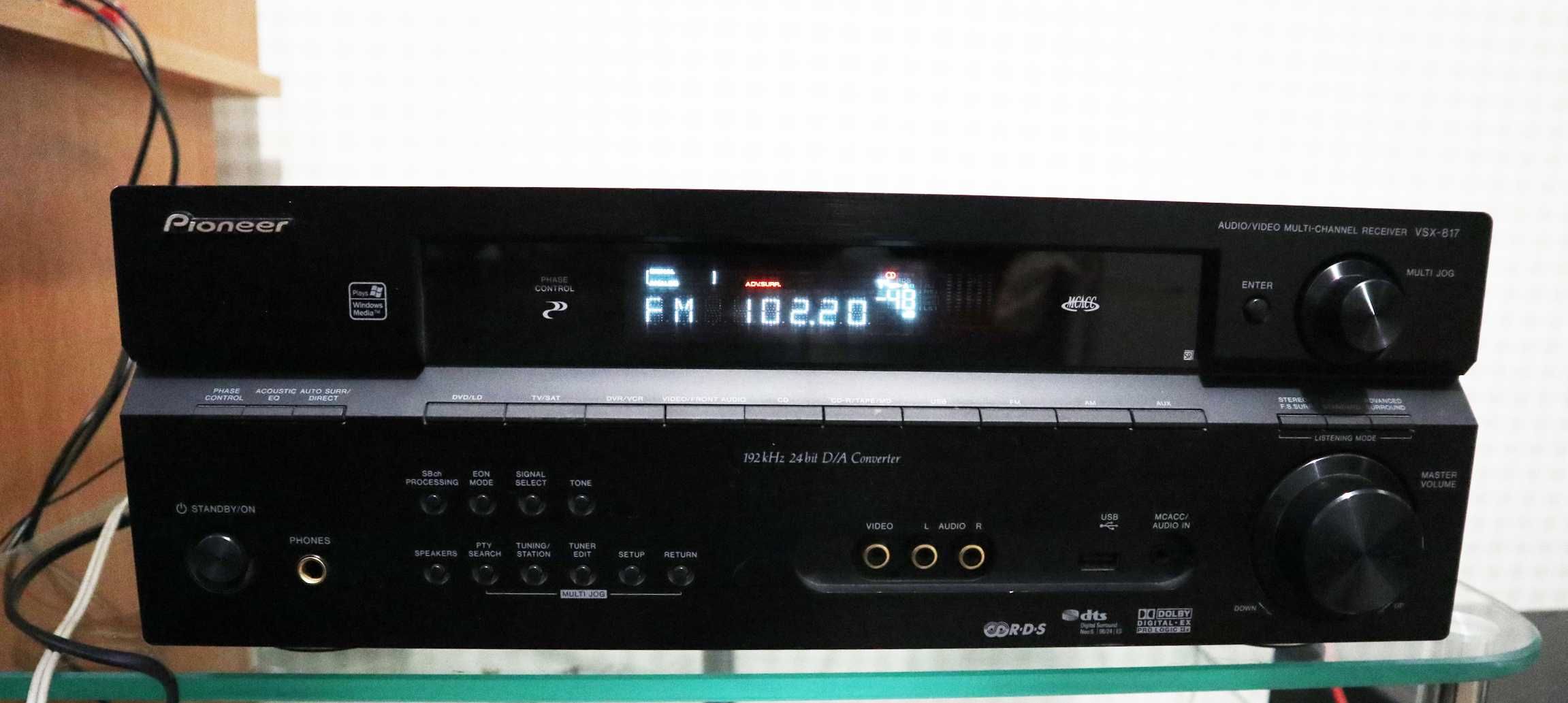 Ресивер усилитель Pioneer VSX-817-K мощность 100 ват Pioneer SC-LX76: 3 ...