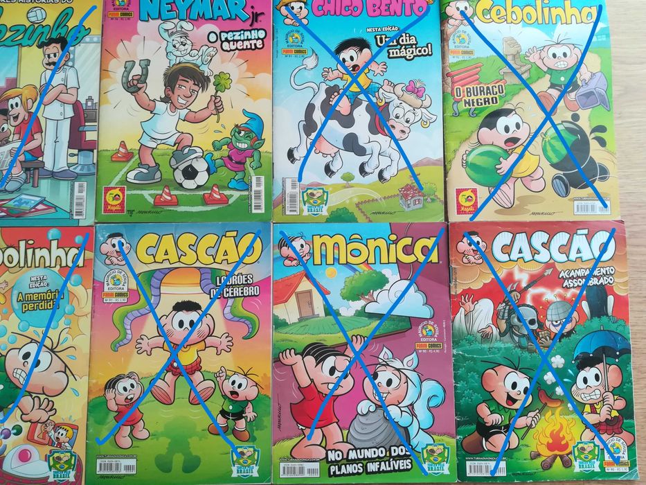 Banda Desenhada - Turma da Mónica