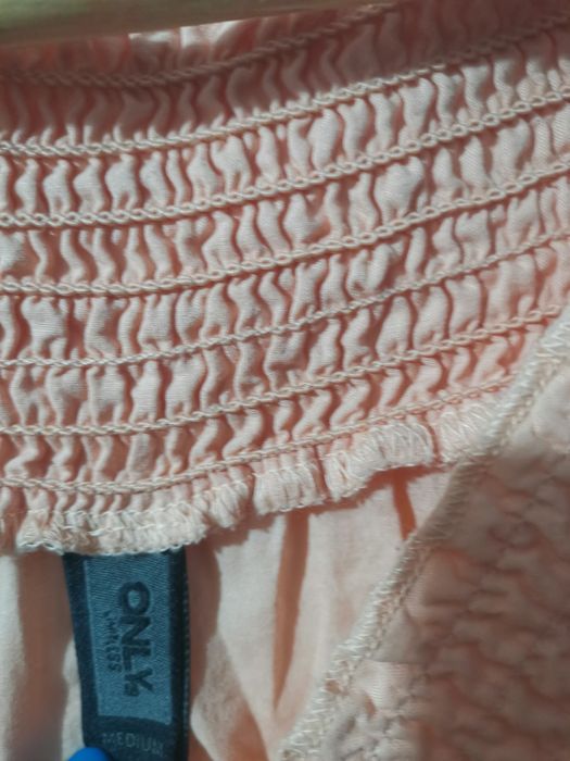 Bluzka boho pomarańczowa ONLY M