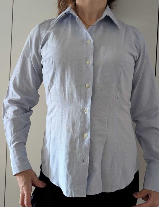 Camisa Azul manga comprida