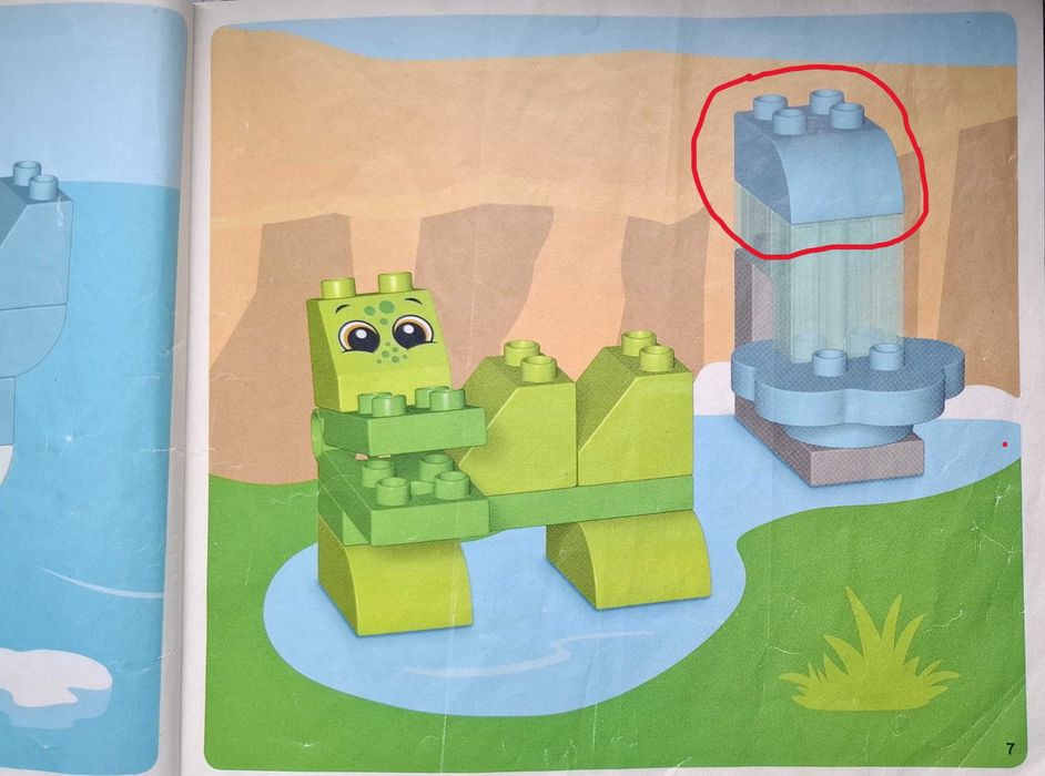 LEGO DUPLO 10934 – Animais do Mundo (completo exceto 1 peça)