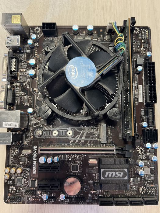 комплект msi b250m pro-vd