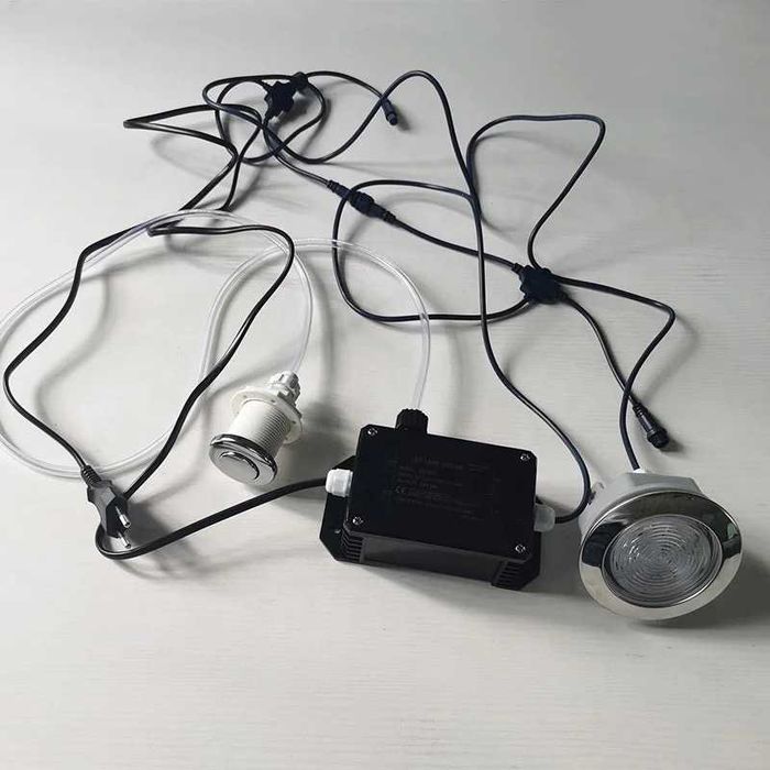 Oświetlenie LED lampka do balii ogrodowych, jacuzzi SPA koloroterapia