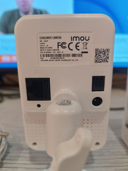 Камера відеоспостереження відеокамера IP-відеокамера 4 Мп Imou Cube 4MP (IPC-K42P)