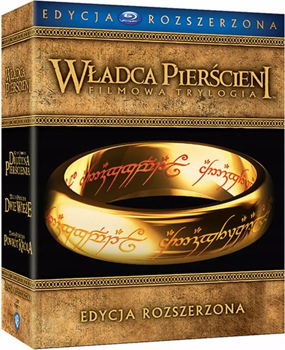 Władca Pierścieni. Trylogia (edycja rozszerzona), 6 Blu-ray + 9 DVD