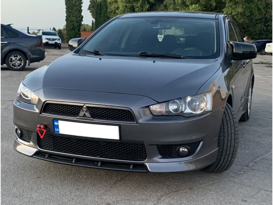 Mitsubishi Lancer X 2008- рр. Накладки на дзеркала BMW-Style (2 шт)