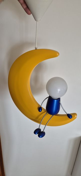 Candeeiro Quarto de Criança - Lua464555110732943361