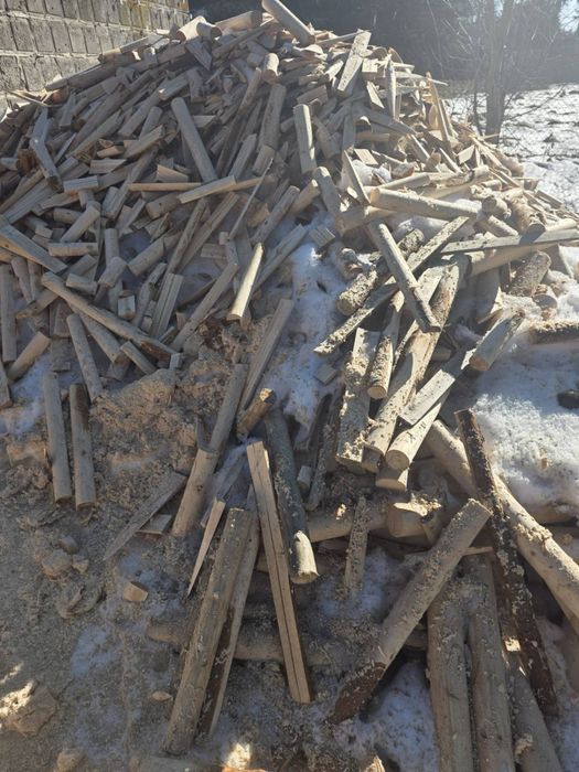 Drewno opałowe zrzyny odpady