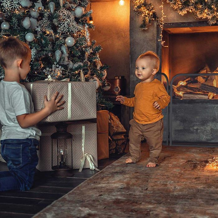 Proteção para lareiras, aço, 52,5 x 97 cm, preto