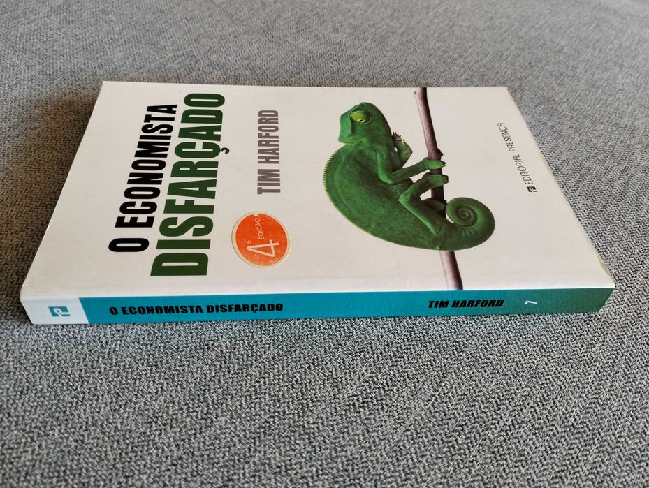 Livro "O economista disfarçado" de Tim Harford.