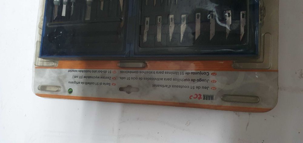 Laminas de corte variadas