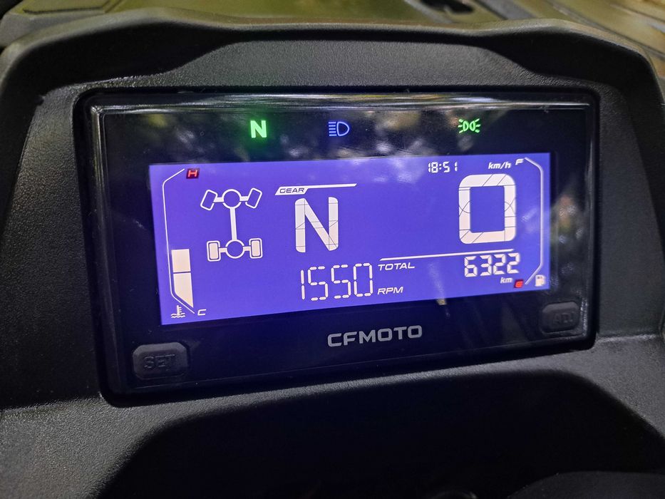Quad Cf Moto 520 L Homologacja 24 r