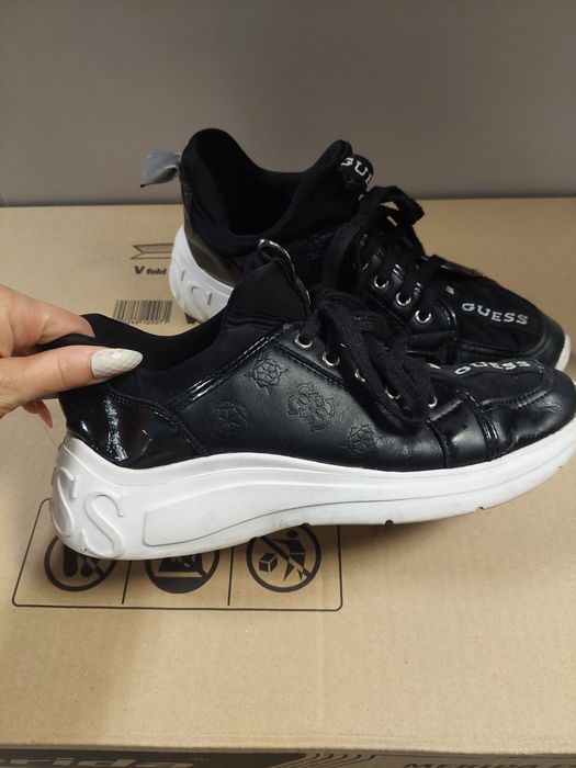 Adidasy guess czarne