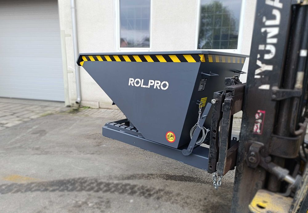 Koleba / Kontener samowyładowczy / Pojemnik metalowy 600L - NOWOŚĆ!!!