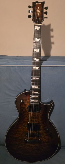 ESP E-II Eclipse Tiger Eye Sunburst gitara elektryczna + futerał