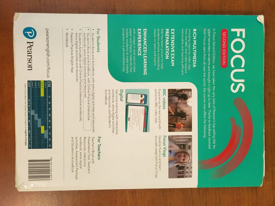 Focus 4  student's book B2/B2+