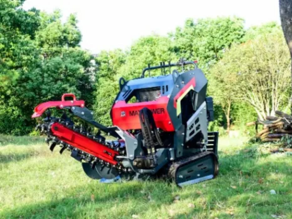 Koparka łańcuchowa wynajem + możliwa usługa