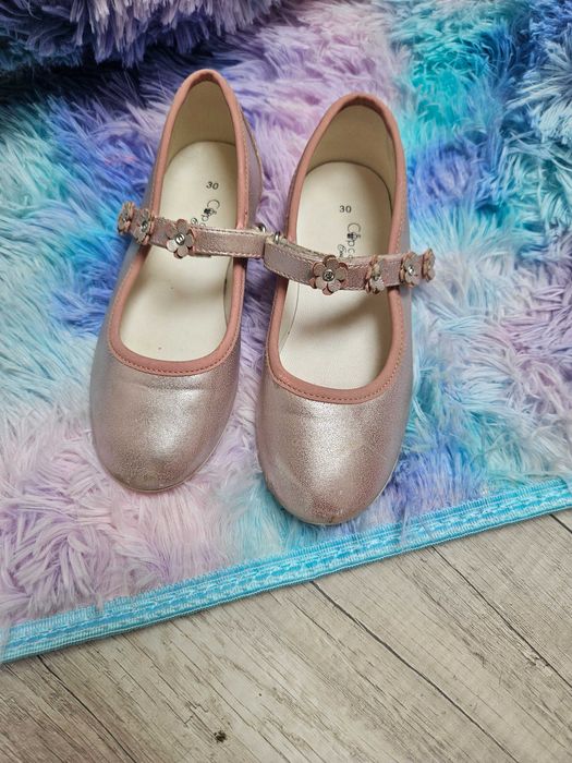 Baleriny z kwiatuszkami