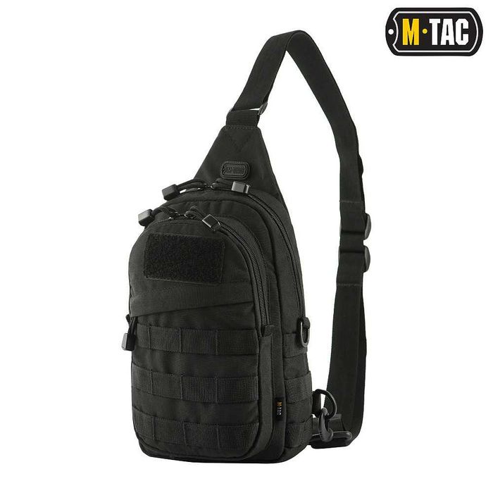 Тактическая сумка через плечо M-TAC ASSISTANT BAG RANGER наплечная армейская Черный