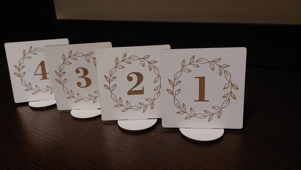 Нумерація на столи