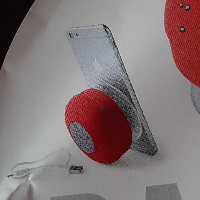 NOVA Coluna Bluetooth Rariax com Ventosa - Branca