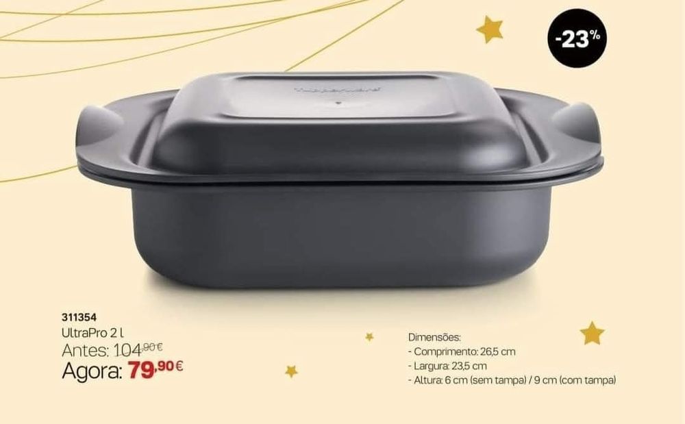 Stock off Tupperware