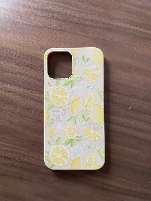 Capa Bege com padrão para iPhone 12