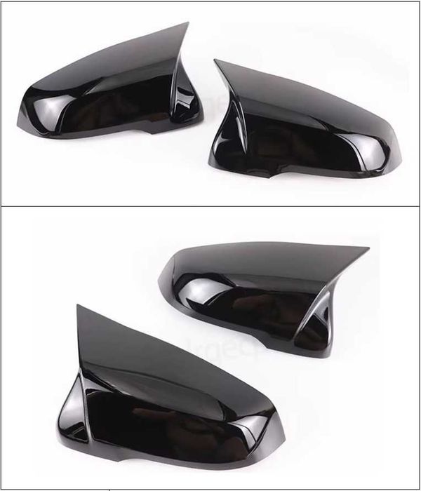 Capas retrovisor preto piano BMW X1 F48 F49 X2 F39 Série 1 F40 F52 Série 2 F45 F46 série Z4 G29 Toyota Supra