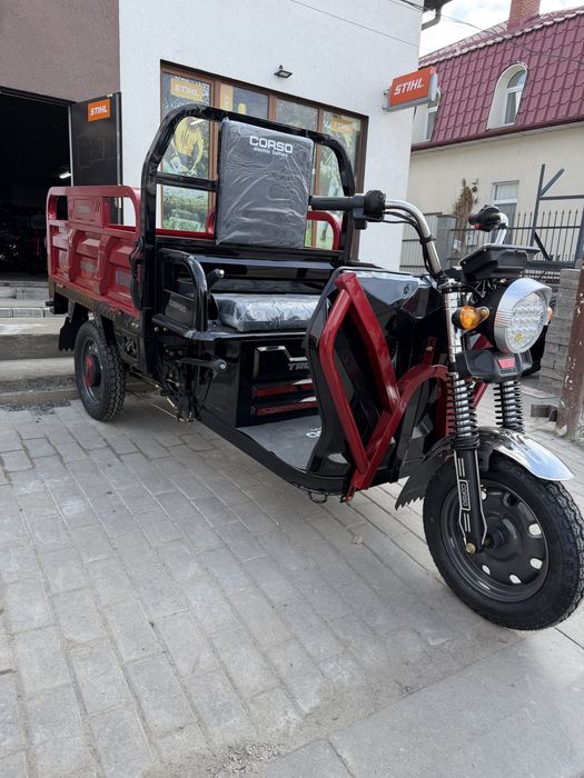 Електричний вантажний трицикл Corso City Truck