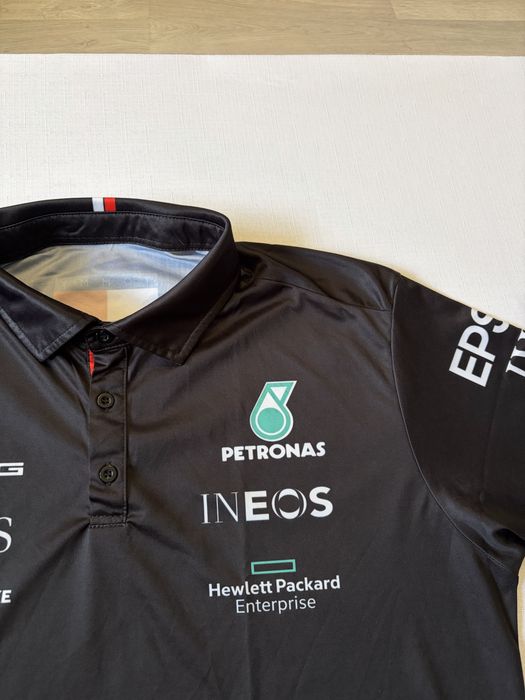 Męska koszulka Polo Mercedes AMG Petronas Formuła 1 F1