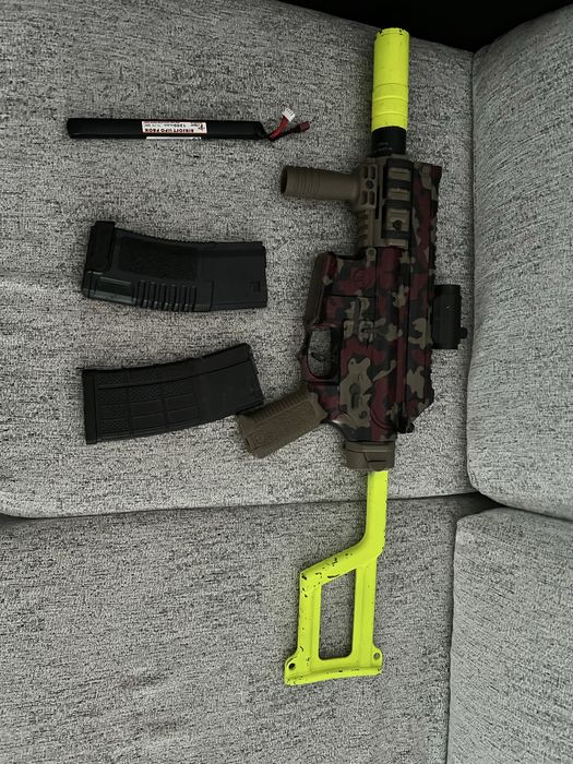 Airsoft com colete e capacete