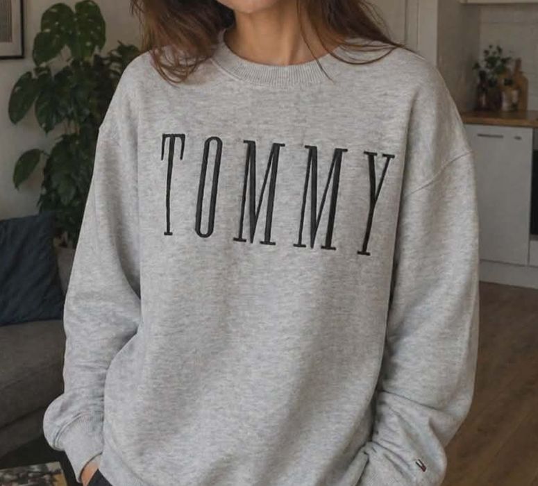 Tommy Hilfiger bluza długa tunika sportowa sukienka damska M