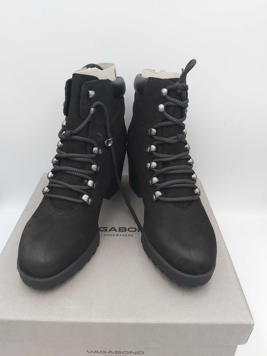 NOWE buty skórzane zamsz VAGABOND botki trapery grace e065 rozmiar38