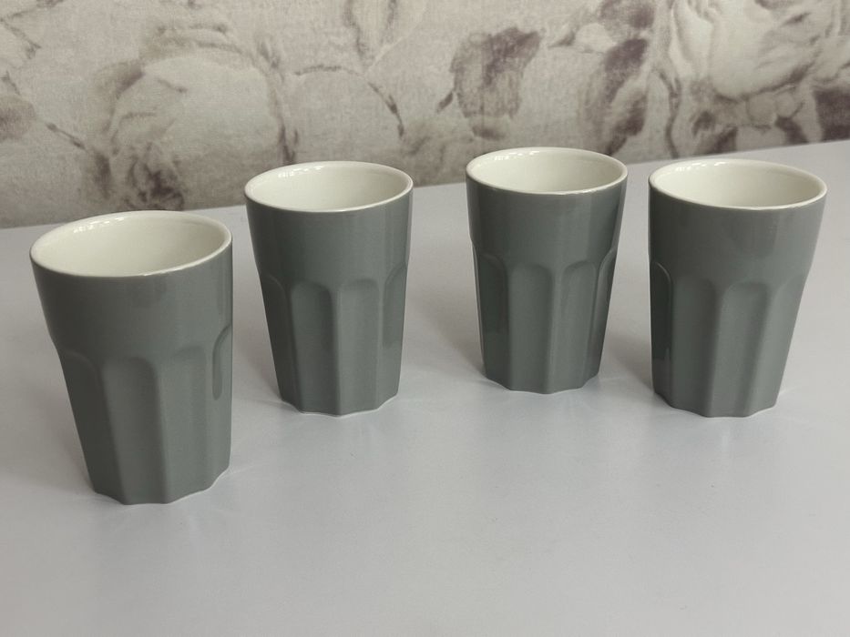 Szklanki Ernesto 4 szt !!! Szare 200 ml !!! Polecam Katowice !!!