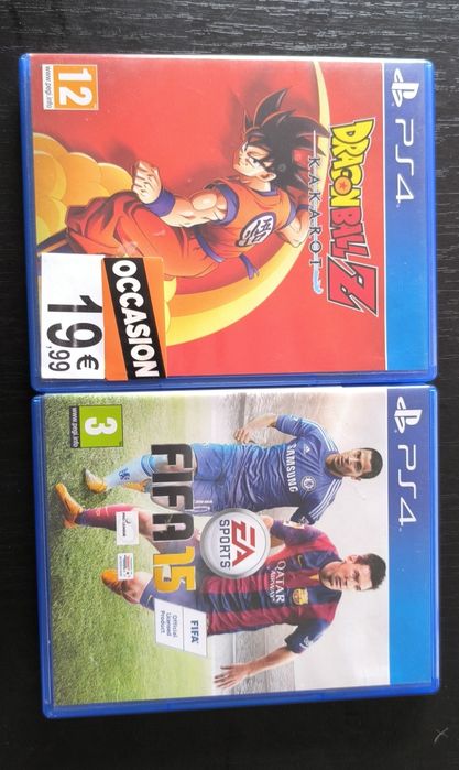 Dragon ball Z Kakarot/Fifa 15 PlayStation 4