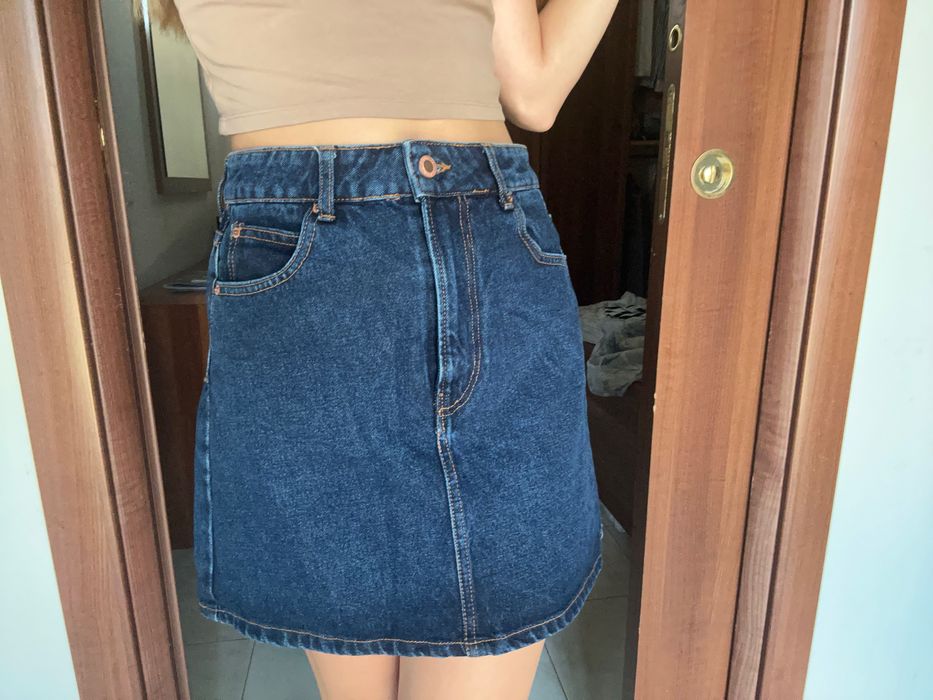 Спідниця джинсова Bershka
