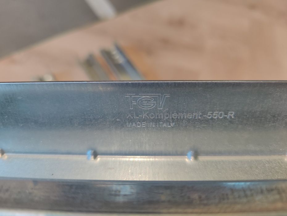 Prowadnice FGV 600 Ikea dolny montaż