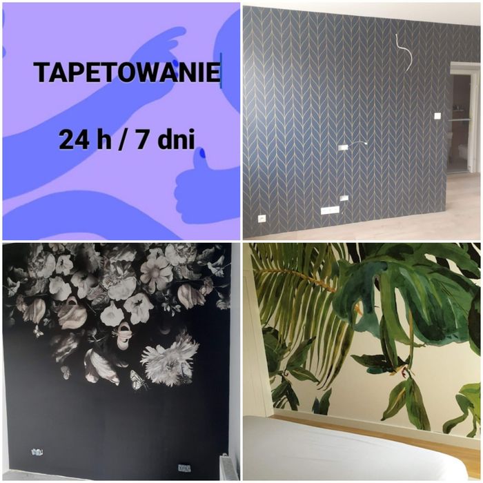 Tapetowanie- 35 lat doświadczenia-Kalisz