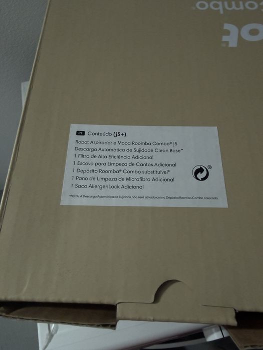 Robô Aspirador Irobot Combo j5