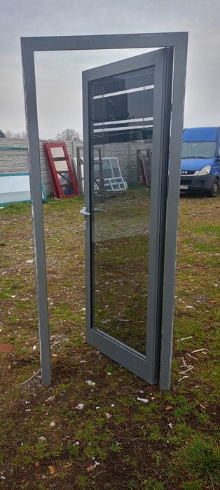 Drzwi aluminiowe używane z Niemiec super stan dostawa gratis cały Kraj