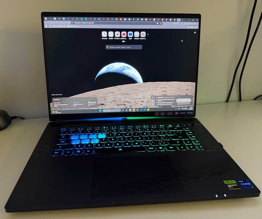 Laptop Gigabyte Aorus 16x i7 4060 32ram