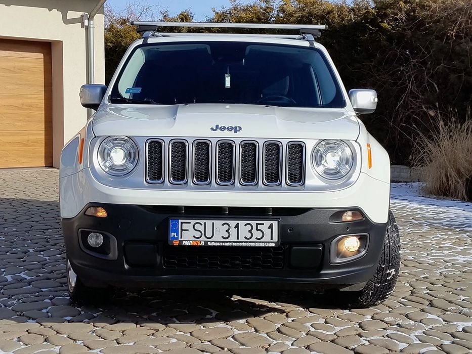 Jeep Renegade 4x4 Limited ,najwyższa wersja zimowa, Pierwszy włściciel stan idealny