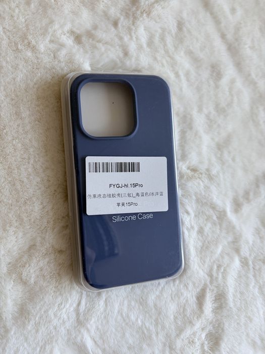 Силіконовий кейс iphone 15 pro чохол