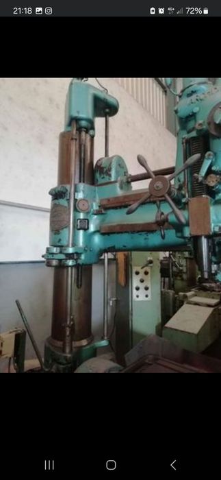 Engenho radial de coluna