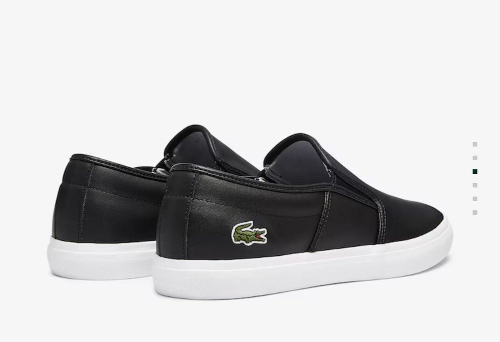 Лоффери чоловічі Lacoste, 42 розмір, 27 см