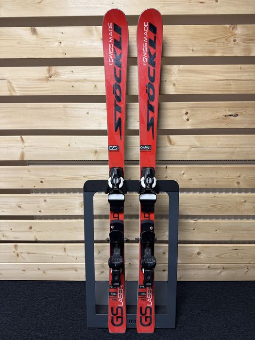 Narty zawodnicze STOCKLI LASER GS FIS 136cm juniorskie Swiss Made