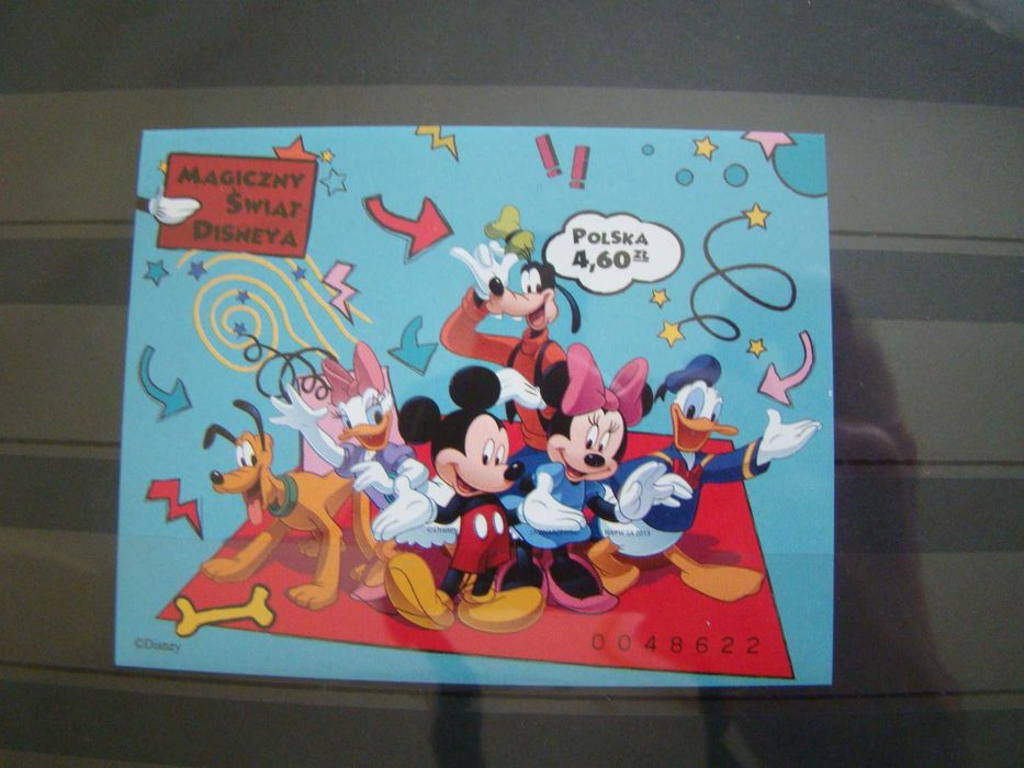 Znaczki Disneya - 2013 Polska Disney Magiczny Świat zestaw 4 bloczków