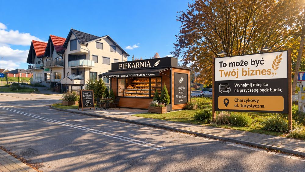 Wynajmę miejsce pod np.Foodtruck buda kebab lodygastronomiczna kebab l