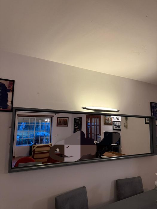 Espelho grande de parede moderno – excelente estado