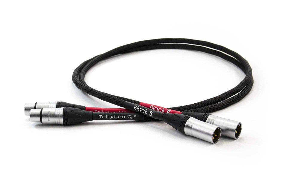Tellurium Q Black II XLR 1m Przewód interkonekt SKLEP